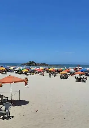 Apartamento Quadra Da Praia - Pitangueiras Guaruja Guarujá Exterior photo