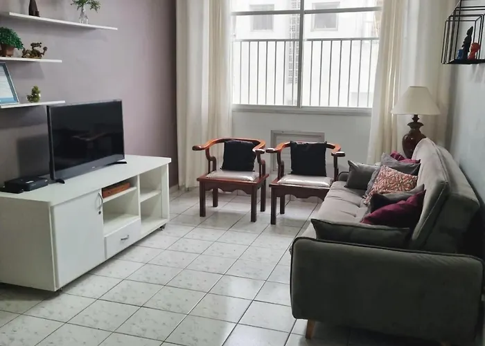Apartamento Quadra Da Praia - Pitangueiras Guaruja